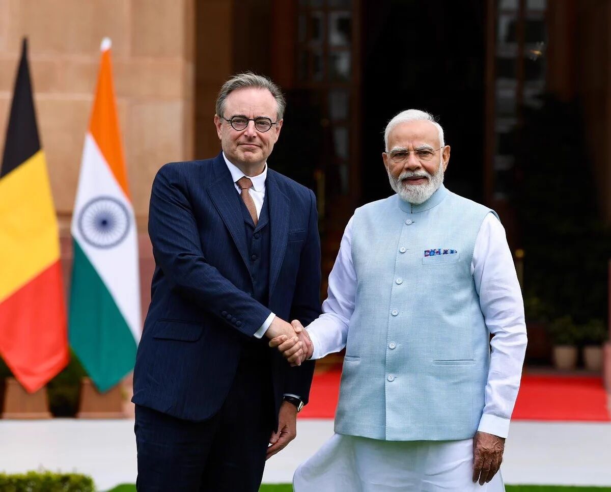 मोदी से मिले बेल्जियम के PM डी वेवर: हैदराबाद हाउस में हुई बैठक, रक्षा-व्यापार और तकनीक पर बढ़ेगा सहयोग