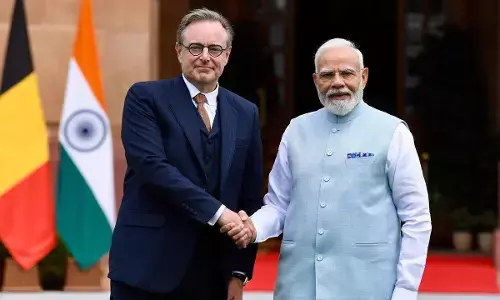 मोदी से मिले बेल्जियम के PM डी वेवर: हैदराबाद हाउस में हुई बैठक, रक्षा-व्यापार और तकनीक पर बढ़ेगा सहयोग