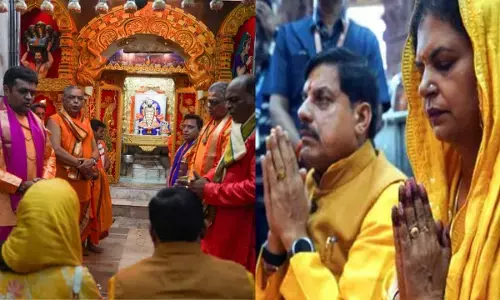 MP News : मुख्यमंत्री डॉ. मोहन यादव ने किए द्वारकाधीश के दर्शन, प्रदेशवासियों की सुख-समृद्धि की मांगी कामना