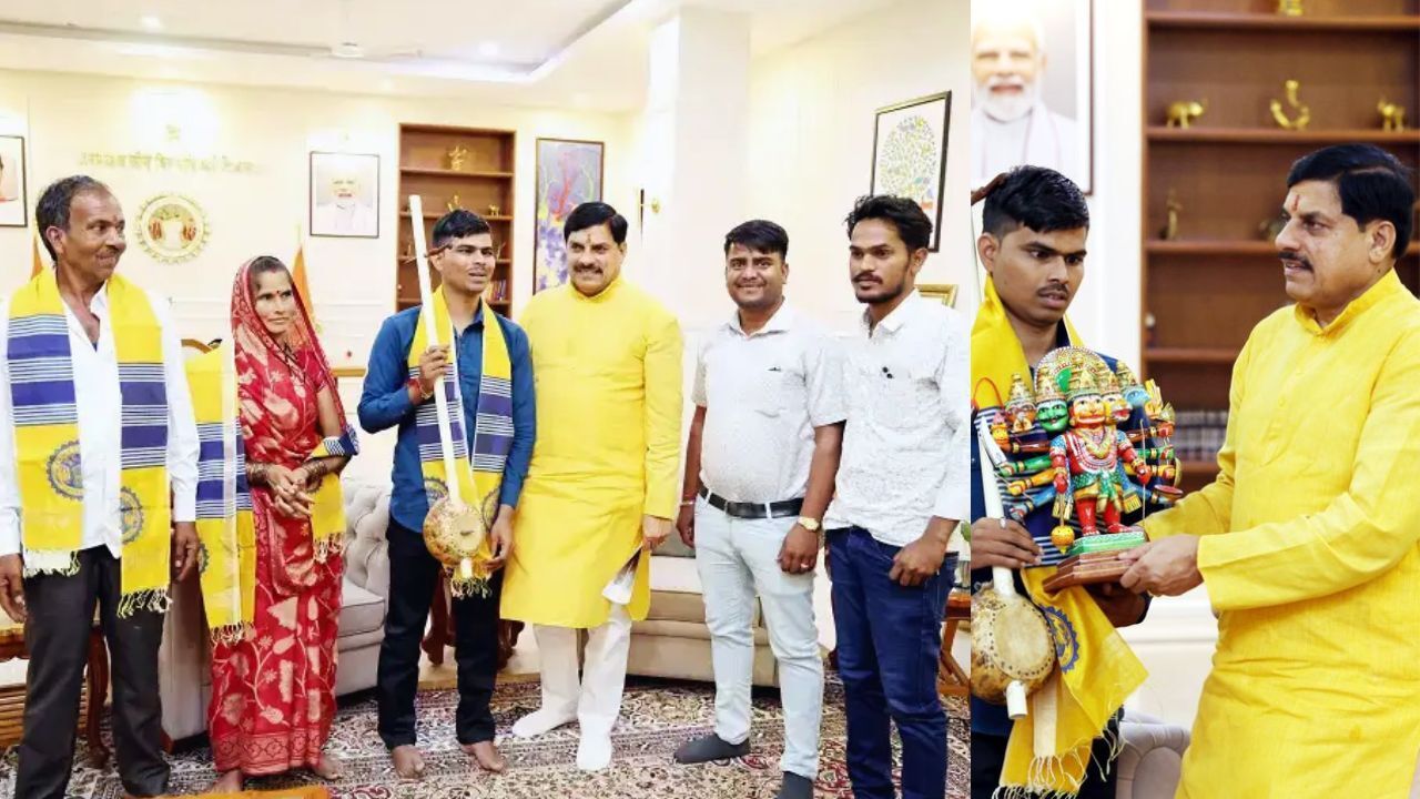MP News: ‘हनुमान अंश’ के लोकप्रिय ब्लाइंड सिंगर सुनील लोधी से मिले CM मोहन यादव, सरकार देगी 1 लाख रुपये की सम्मान निधि