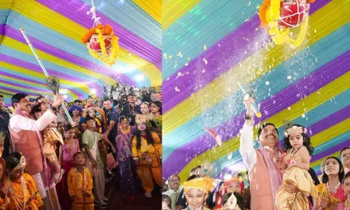 MP : जन्माष्टमी पर कृष्ण भक्ति में डूबा CM हाउस, सीएम मोहन यादव ने बच्चों संग फोड़ी मटकी; बोले- जानापाव में बनेगा परशुराम-श्रीकृष्ण लोक