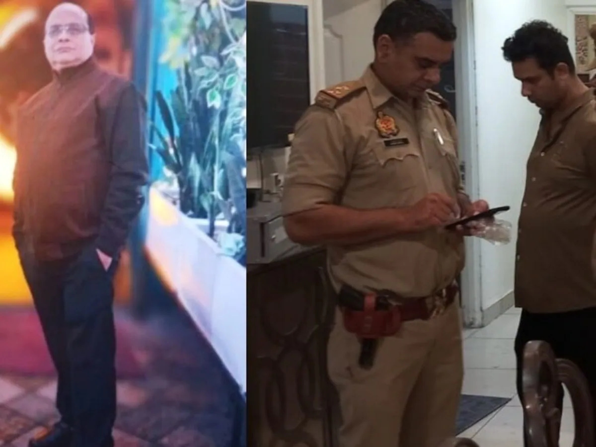 UP Crime : फ्लैट में अकेले थे दवा कारोबारी, धारदार हथियार से हत्या, CCTV में दिखे दो संदिग्ध
