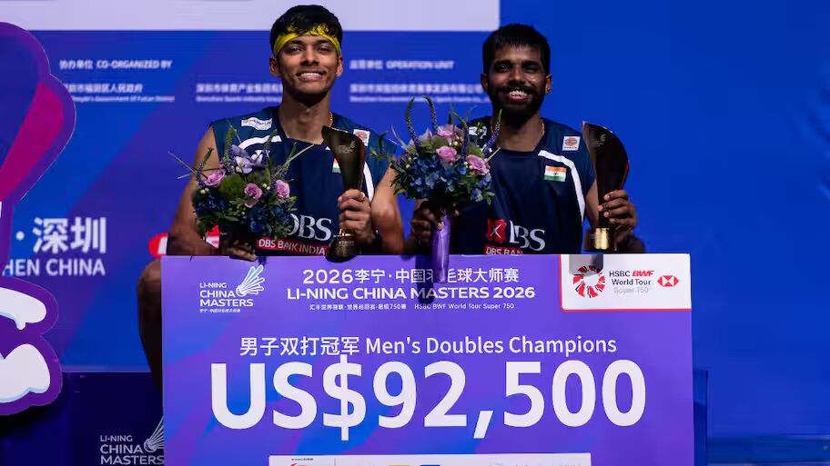 Satwik-Chirag ने रचा इतिहास, China Masters का खिताब जीतने वाली पहली भारतीय जोड़ी बनी, फाइनल में ऐसे पलटा मैच