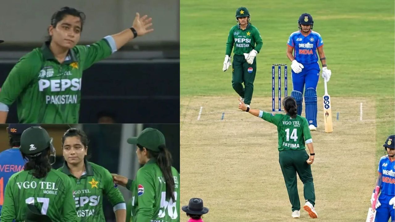 ICC Action : शेफाली वर्मा को सेंडऑफ देना पड़ा भारी, पाक कप्तान फातिमा सना पर लगा जुर्माना