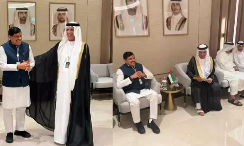 MP Investment Mission : CM डॉ. मोहन यादव की रस-अल-खैमा के शासक से मुलाकात, मध्यप्रदेश में निवेश को लेकर हुई अहम चर्चा