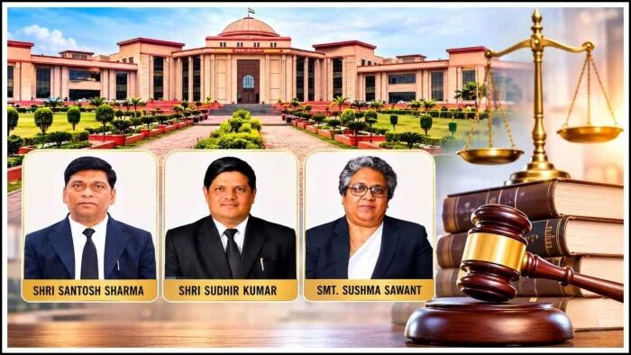 CG High Court News : छत्तीसगढ़ हाईकोर्ट को मिले 3 नए जज, केंद्र ने जारी की नियुक्ति अधिसूचना