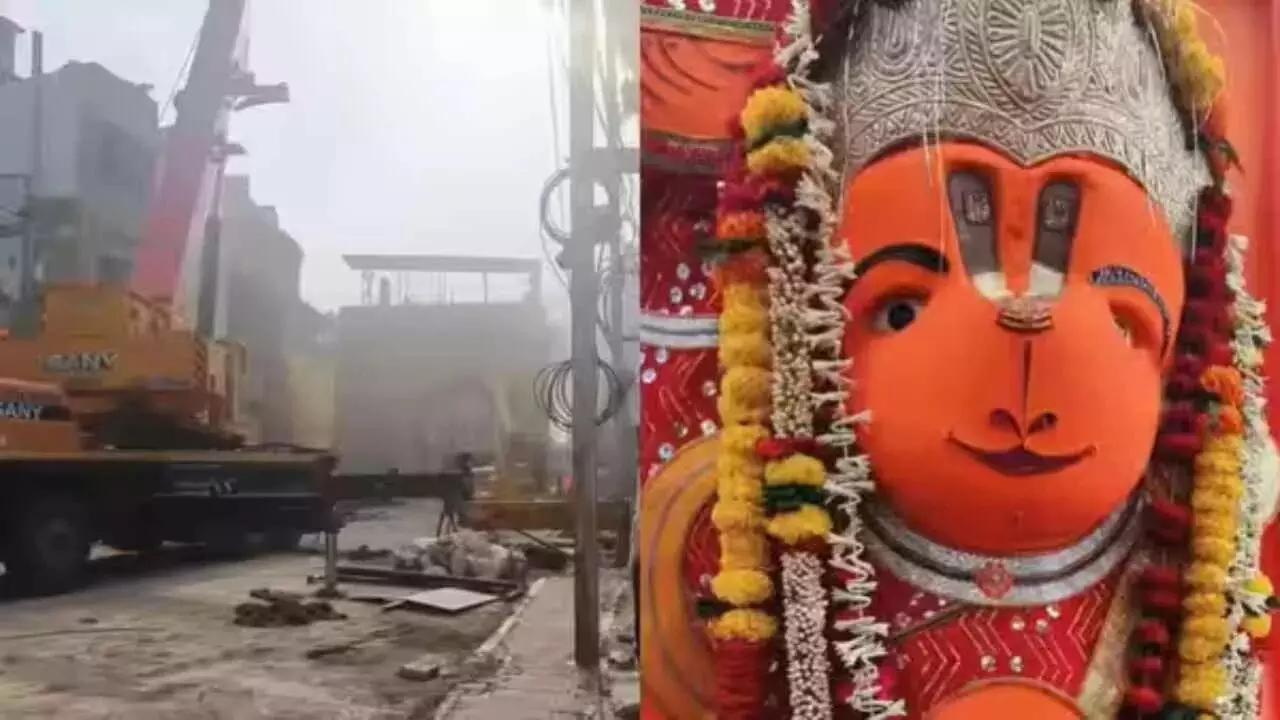 38371-hanumanjpg-1 कई कोशिशों के बाद भी टस से मस नहीं हुई खड़े हनुमान, जेसीबी और हाइड्रोलिक मशीन भी फेल, अब IIT इंदौर करेगी वैज्ञानिक जांच