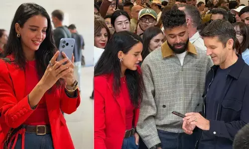 Apple Launch Event में दिखी तृप्ति डिमरी, CEO जॉन टर्नस और AP ढिल्लों के साथ शेयर की फोटोस