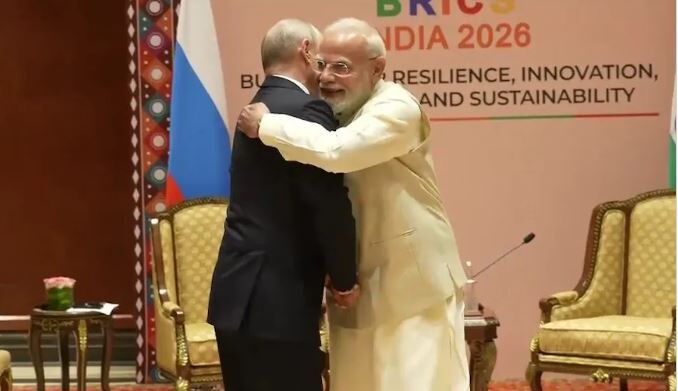 BRICS Summit 2026 LIVE: गले मिले, फिर हाथ मिलाया… PM मोदी और पुतिन की मेगा मीटिंग शुरू, इन मुद्दों पर होगी चर्चा