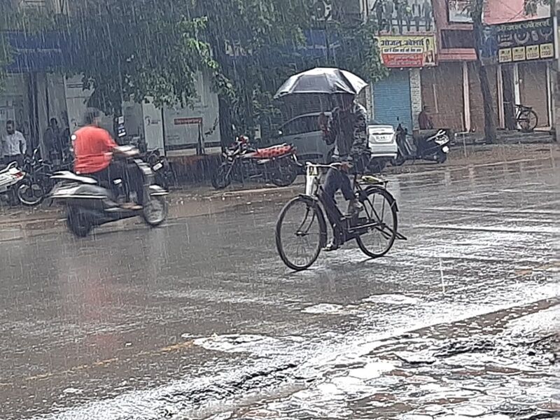 CG Weather : छत्तीसगढ़ में 5 दिन बारिश का दौर, आज भारी बारिश और वज्रपात का अलर्ट