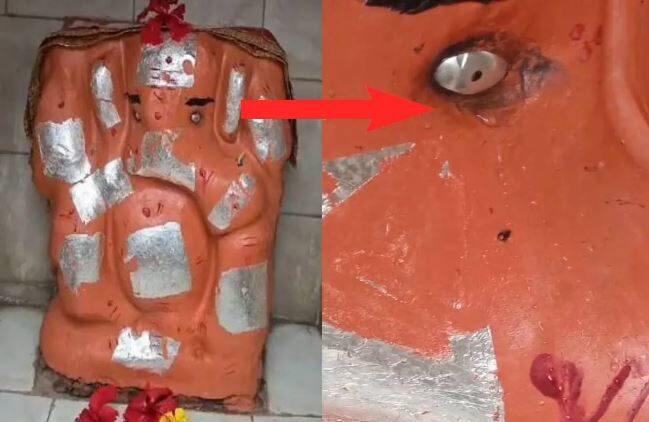 Ujjain Ganesha idol shedding tears Viral video: अब उज्जैन के 800 साल पुराने प्राचीन गणेश प्रतिमा से बहने लगे आंसू, वीडियो वायरल होने के बाद उमड़े भक्त