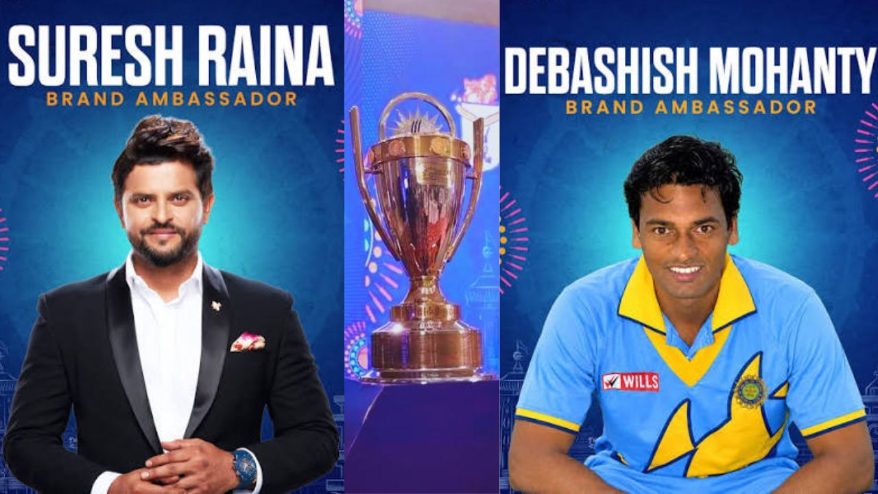 Odisha T20 League 2026 के ब्रांड एंबेसडर बने सुरेश रैना और देबाशीष मोहंती, 20 सितंबर से कटक में क्रिकेट का रोमांच; छह टीमें दिखाएंगी दम
