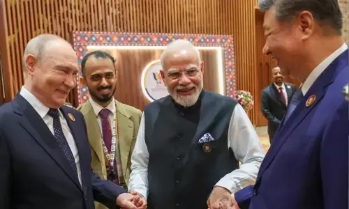 BRICS Summit 2026: मोदी-पुतिन-जिनपिंग एक फ्रेम में, देखें दुनिया की सबसे शक्तिशाली तस्वीर, पीएम मोदी ने BRICS Summit के दौरान की पोस्ट