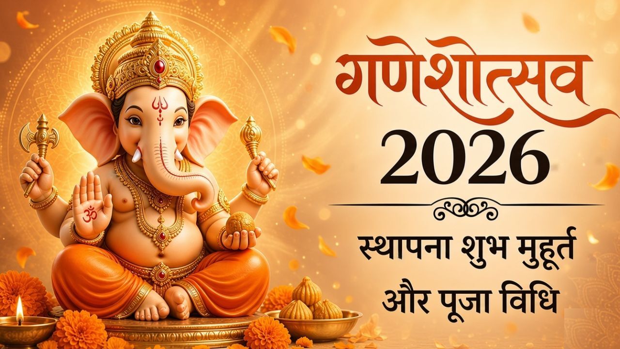 Ganesh Sthapana Vidhi 2026 : गणेश जी की स्थापना कैसे करें? जानें शुभ मुहूर्त, मंत्र और पूजा के खास नियम