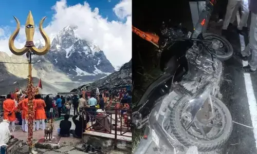 Chamba Accident : मणिमहेश यात्रा पर निकले दो युवकों की सड़क हादसे में मौत, 200 मीटर गहरी खाई में गिरी बाइक