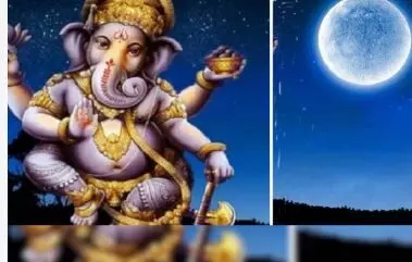 Ganesh Chaturthi Chandra Darshan Dosh: गणेश चतुर्थी पर गलती से दिख गया चांद? करें ये मंत्र जाप, जानें क्या है कलंक चतुर्थी की धार्मिक मान्यता Ganesh Chaturthi Chandra Darshan Dosh: गणेश चतुर्थी पर गलती से दिख गया चांद? करें ये मंत्र जाप, जानें क्या है कलंक चतुर्थी की धार्मिक मान्यता