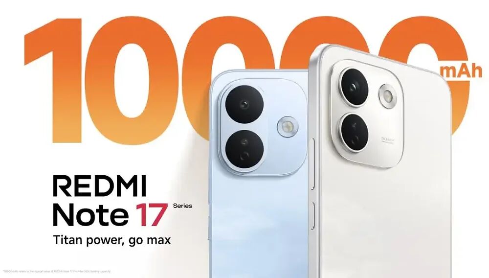Redmi Note 17 Pro और Pro Max लॉन्च : 10,000mAh बैटरी, 1.5K AMOLED डिस्प्ले, 100W चार्जिंग के साथ दमदार कैमरा; जानें कीमत और फीचर्स