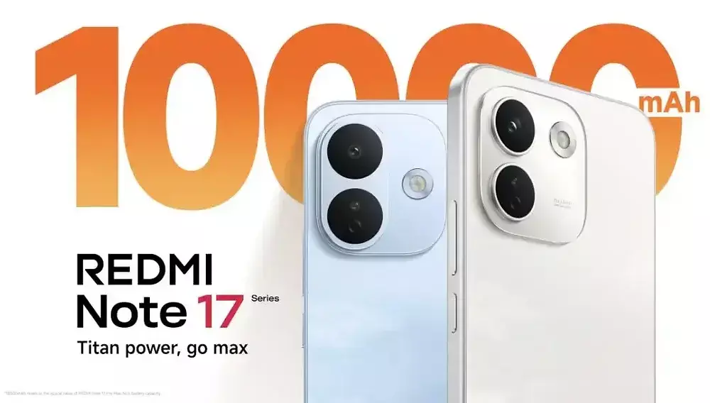 Redmi Note 17 Pro और Pro Max लॉन्च : 10,000mAh बैटरी, 1.5K AMOLED डिस्प्ले, 100W चार्जिंग के साथ दमदार कैमरा; जानें कीमत और फीचर्स