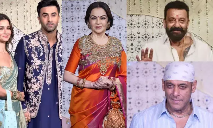 Ambani Ganesh Puja: सलमान खान से रणबीर-आलिया, संजू बाबा तक, अंबानी परिवार की गणेश पूजा में पहुंचे बॉलीवुड के सितारे