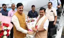 MP : इंदौर पहुंचे BJP राष्ट्रीय अध्यक्ष नितिन नबीन, CM डॉ. मोहन यादव ने किया स्वागत; उज्जैन से शुरू होगा ‘सेवा संकल्प अभियान’