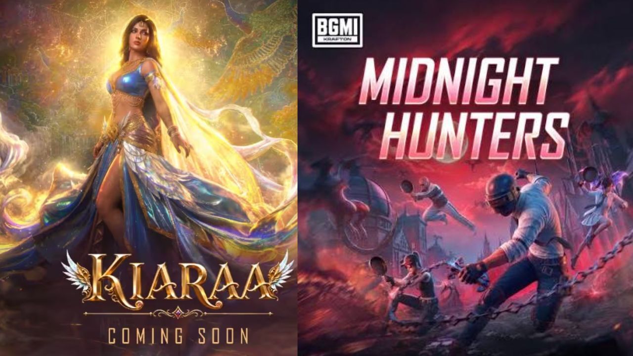 BGMI 4.6 Update : Midnight Hunters थीम के साथ गेम में बड़ा बदलाव, कियारा कैरेक्टर और दिवाली रिवार्ड्स की एंट्री, देखें डेट लिस्ट