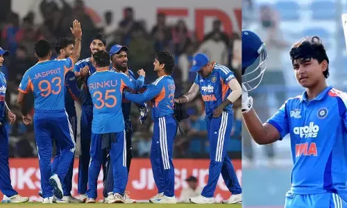 IND vs AFG 3rd T20I: भारत-अफगानिस्तान तीसरा टी20 आज: दिल्ली में वैभव सूर्यवंशी को मिल सकता है मौका, क्लीन स्वीप पर टीम इंडिया की नजर, जानिए कैसी होगी प्लेइंग 11 और फ्री में कैसे देख सकेंगे मैच ! IND vs AFG 3rd T20I: भारत-अफगानिस्तान तीसरा टी20 आज: दिल्ली में वैभव सूर्यवंशी को मिल सकता है मौका, क्लीन स्वीप पर टीम इंडिया की नजर, जानिए कैसी होगी प्लेइंग 11 और फ्री में कैसे देख सकेंगे मैच !
