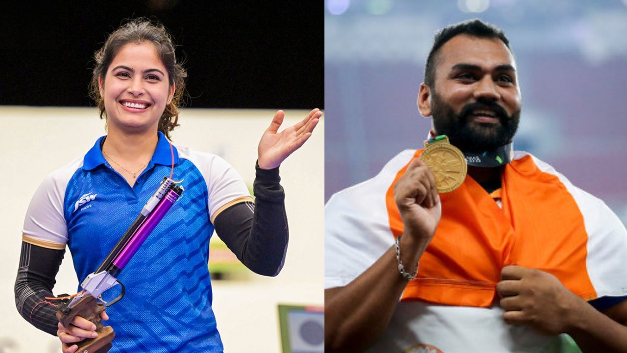 Asian Games 2026 : मनु भाकर और तजिंदरपाल तूर होंगे भारत के फ्लैग बेयरर, ओपनिंग सेरेमनी में थामेंगे तिरंगा