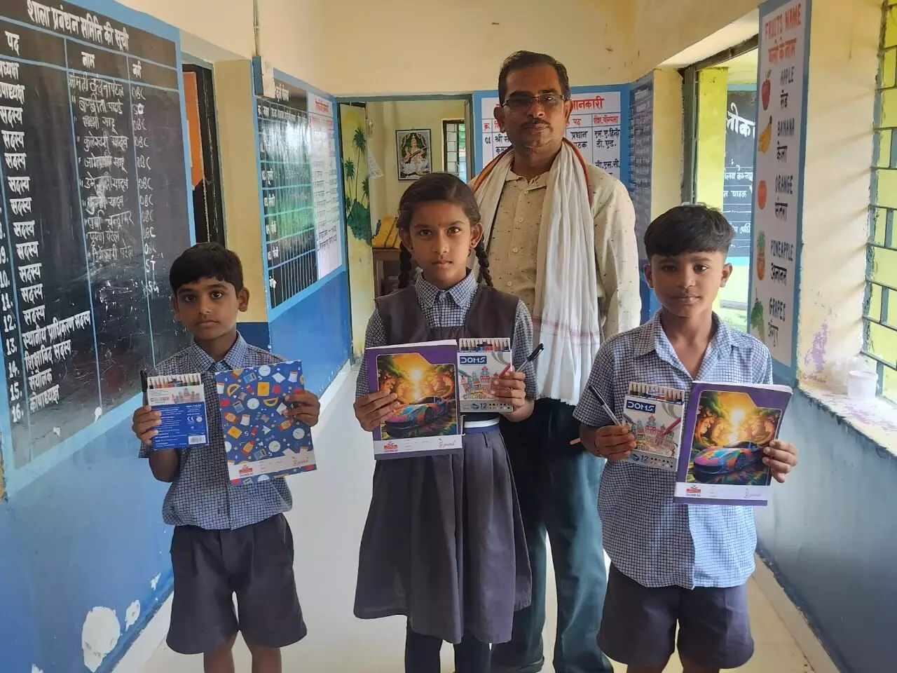 सेवा संकल्प अभियान के तहत ड्राइंग प्रतियोगिता, विद्यार्थियों ने दिखाई रचनात्मकता
