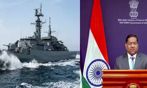 अरब सागर में टक्कर के बाद भारत-पाक में बढ़ी जुबानी जंग, MEA का दो टूक जवाब- टालमटोल बंद करो, सेना को तमीज सिखाओ... अरब सागर में टक्कर के बाद भारत-पाक में बढ़ी जुबानी जंग, MEA का दो टूक जवाब- टालमटोल बंद करो, सेना को तमीज सिखाओ...