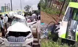 MP Accident : सागर-दमोह मार्ग पर भीषण हादसा, बस और कार की टक्कर में 3 लोगों की मौत, 2 घायल