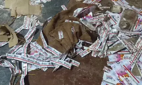CG GST Raid : दुर्ग में GST इंटेलिजेंस की छापेमारी, गुटखा फैक्ट्री से 2 मशीनें और 30 बोरा तैयार माल जब्त