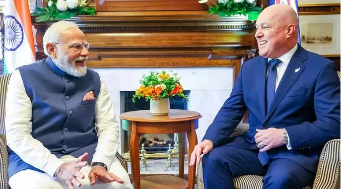 India New Zealand trade deal: आ गई भारत-न्यूजीलैंड फ्री ट्रेड एग्रीमेंट की फाइनल डेट, इस तारीख से लागू होगी ऐतिहासिक डील India New Zealand trade deal: आ गई भारत-न्यूजीलैंड फ्री ट्रेड एग्रीमेंट की फाइनल डेट, इस तारीख से लागू होगी ऐतिहासिक डील