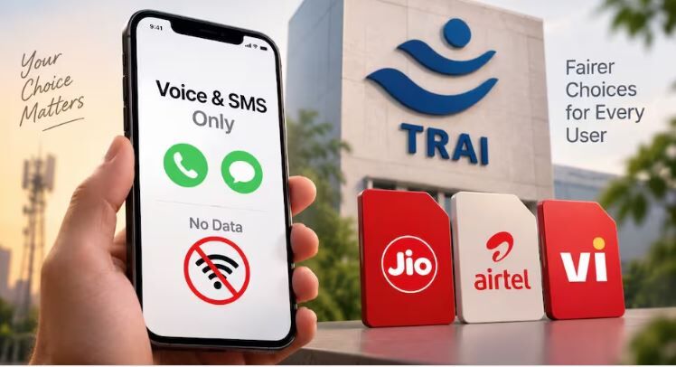 TRAI new telecom rules SMS only recharge plans: इंटरनेट नहीं चलाते फिर भी भरते हैं डेटा का पैसा, अब सिर्फ कॉलिंग वाले रिचार्ज भी मिलेंगे, 28 दिन के रिचार्ज के झंझट से मुक्ति, जानें TRAI के नए आदेश कब से होंगे लागू