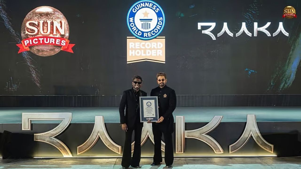 Allu Arjun की ‘राका’ ने रचा इतिहास, रिलीज से पहले Guinness World Record में दर्ज हुआ नाम