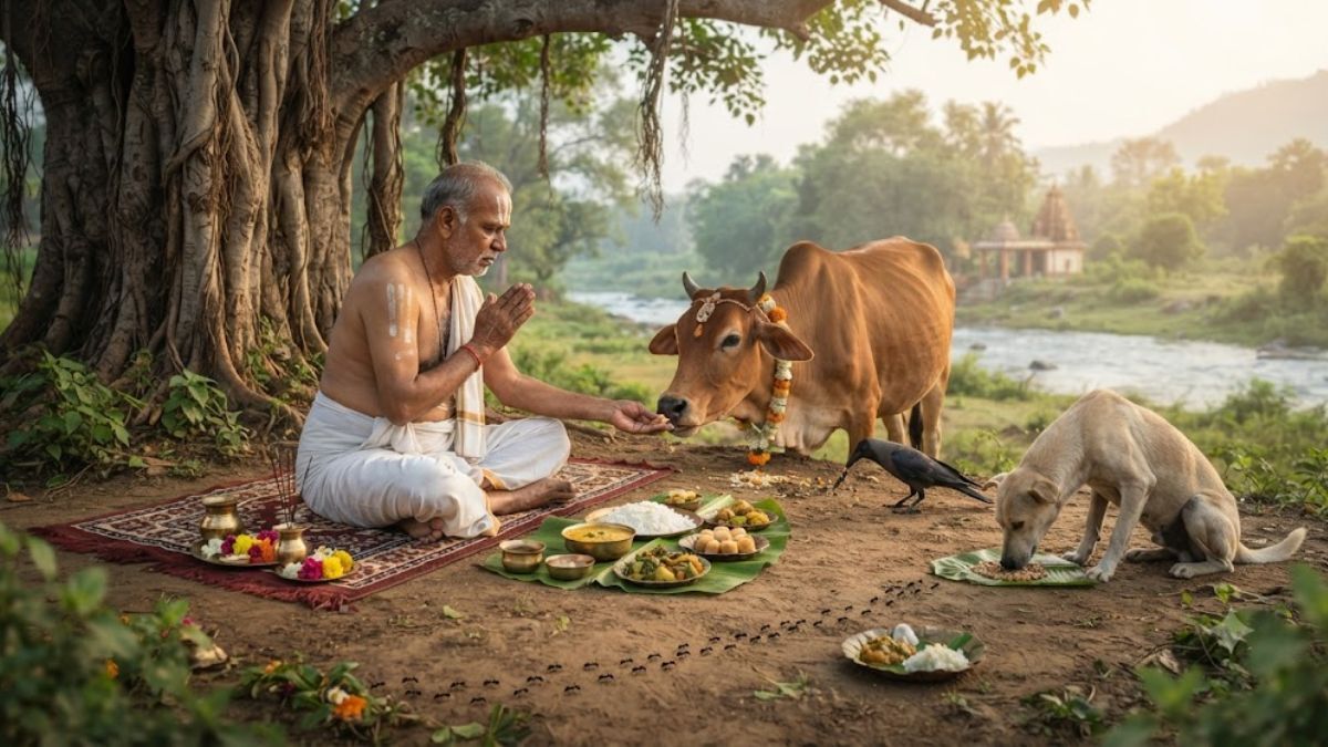 Pitru Paksha 2026 : 27 सितंबर से शुरू होगा पितृपक्ष, जानिए कौए को भोजन कराने की क्या है मान्यता