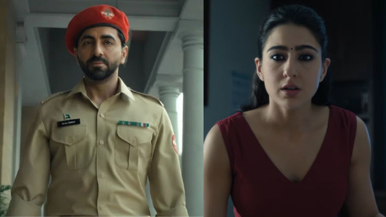 Udta Teer का ट्रेलर आउट, आयुष्मान बने पाकिस्तानी जासूस; सारा के साथ दिखा एक्शन, इस दिन रिलीज होगी फिल्म