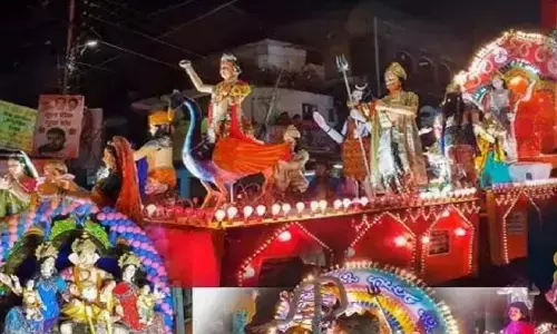 Raipur Ganesh jhanki visarjan 2026: रायपुर में 27 सितंबर को निकलेंगी गणेश झांकियां, असुविधा से बचने जान लें ट्रैफिक रूट Raipur Ganesh jhanki visarjan 2026: रायपुर में 27 सितंबर को निकलेंगी गणेश झांकियां, असुविधा से बचने जान लें ट्रैफिक रूट