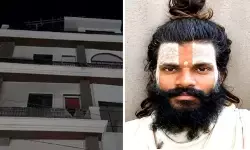 वृंदावन आश्रम में साधक की मौत: चौथी मंजिल से कूदा, कमरे से खून लगा ग्राइंडर मिला; CCTV और मोबाइल खंगाल रही पुलिस