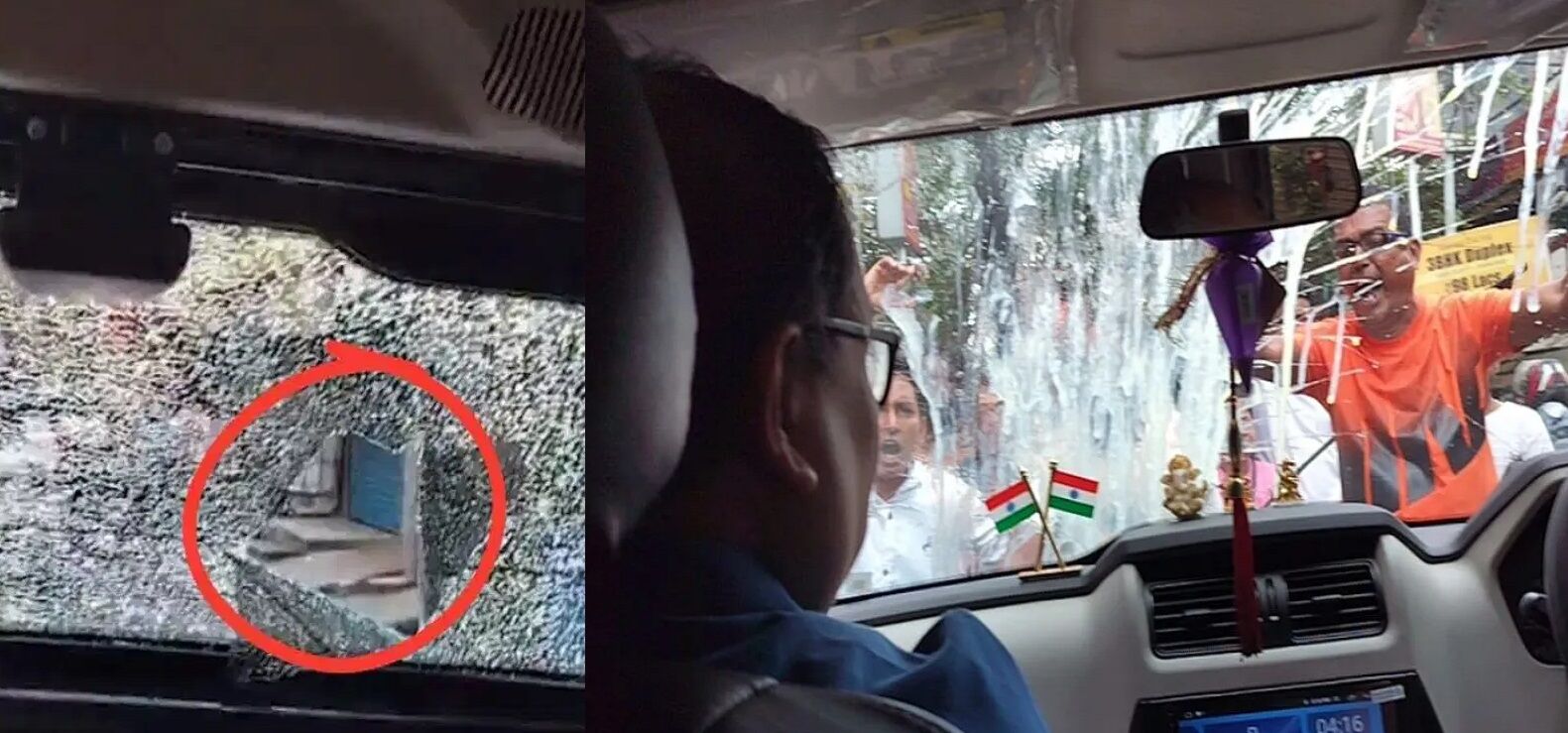 TMC विधायक कुणाल घोष की कार पर अंडों और पत्थरों से हमला, ममता की रैली में शामिल होने जा रहे थे