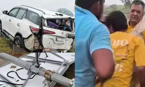 गंगा एक्सप्रेसवे पर हादसा, BJP विधायक चंद्रपाल सिंह लोधी की कार खंभे से टकराई, MLA समेत 3 घायल; AIIMS में भर्ती