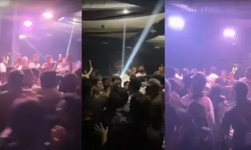 Raipur City News : VIP रोड के EDO क्लब में देर रात हंगामा, DJ कॉम्पिटिशन के दौरान भिड़े दो गुट, VIDEO वायरल