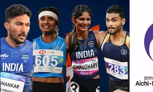 Asian Games 2026: एथलेटिक्स में भारत ने जीते 5 पदक, एंसी-सरवेश का सिल्वर; हरिता, तेजस्विन और पारुल को ब्रॉन्ज