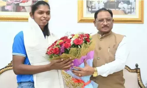 Asian Games 2026: गोल्ड जीतकर लौटी कोरबा की बेटी संजू, सीएम साय ने किया 51 लाख की प्रोत्साहन राशि देने का ऐलान