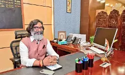 झारखंड के CM हेमंत सोरेन को लगा झटका, बड़गाईं जमीन मामले में आरोप तय, वीडियो कॉन्फ्रेंसिंग से अदालत में हुए पेश