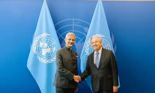 UN महासचिव गुटेरेस से मिले जयशंकर, पश्चिम एशिया के हालात और यूक्रेन युद्ध पर हुई बातचीत