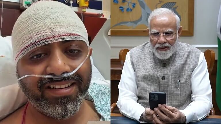 Captain Smit Machhar: PM मोदी से बात करते हुए भावुक हुए कैप्टन स्मित मच्छार, बोले- हनुमान जी ने सबको बचाया, बताया क्या हुआ था उस दिन कॉकपिट में