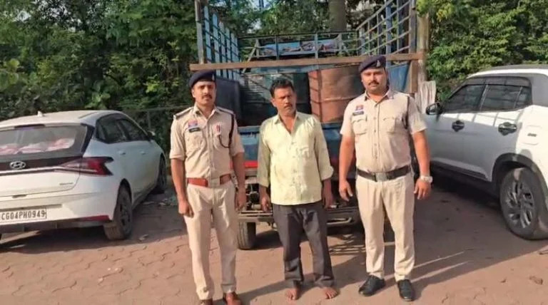 CG Crime : खमतराई में डीजल की अवैध खेप पकड़ी, 1,400 लीटर डीजल और टाटा इंट्रा जब्त