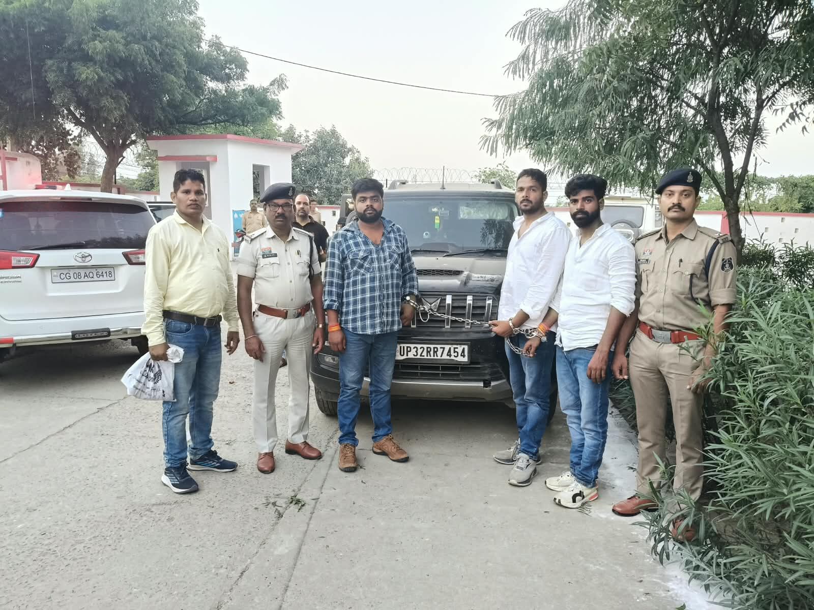 Raipur City Crime : ट्रांसपोर्ट कारोबारी के अपहरण का 12 घंटे में खुलासा, यूपी से 3 आरोपी हिरासत में
