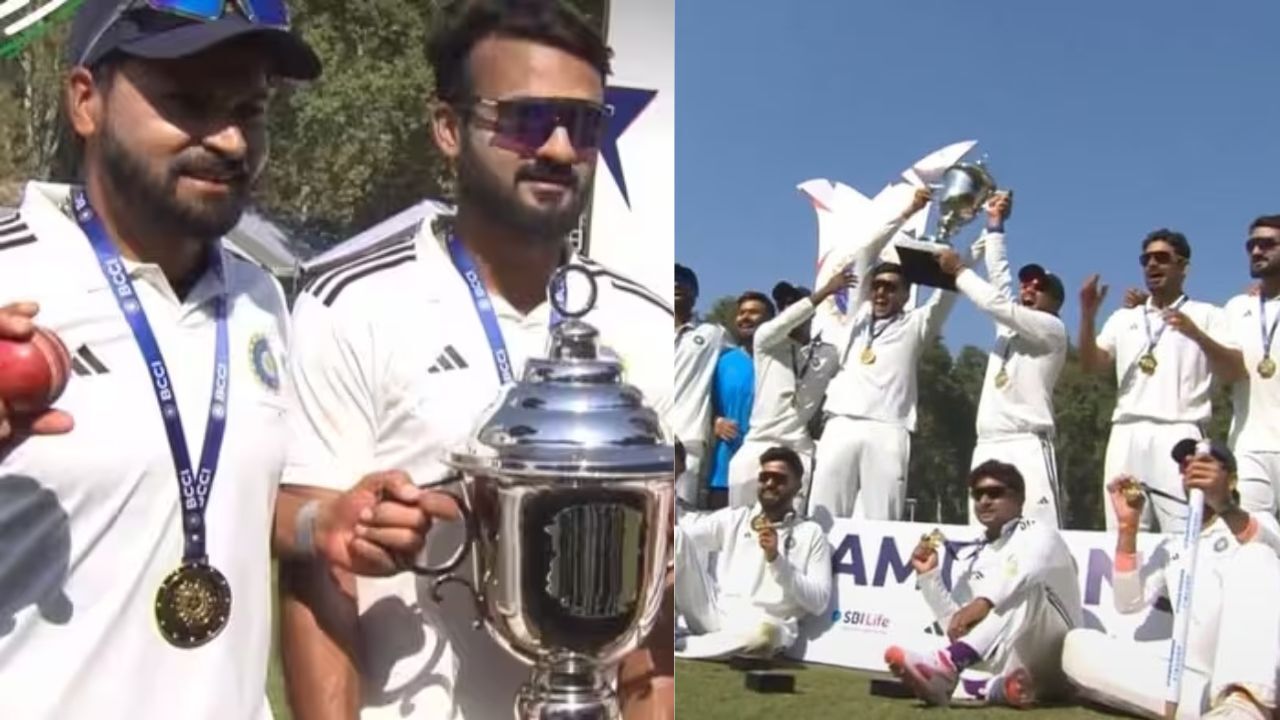 Irani Cup 2026: जम्मू-कश्मीर को 167 रन से हराकर रेस्ट ऑफ इंडिया ने जीता ईरानी कप, मुकेश ने 6 और आकाश ने झटके 3 विकेट