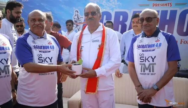 41209-r-02 Agrathon 4.0 Raipur: रायपुर में अग्राथॉन-4.0 के वंदे मातरम्-रन फॉर नेशन में दौड़ा शहर, देशभर से पहुंचे धावक,4000 लोगों ने लगाई देशभक्ति की दौड़